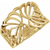 14K Yellow Freeform Ring - 51826345P photo