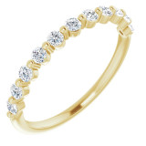 14K Yellow 1/3 CTW Diamond Anniversary Band - 1236026022P photo