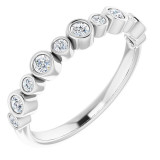 14K White 1/3 CTW Diamond Ring - 122856600P photo