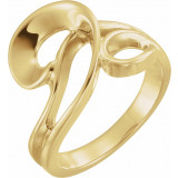 14K Yellow Freeform Ring - 542023154P photo 3