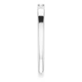 14K White .06 CTW Diamond French-Set Anniversary Band - 124030600P photo 4