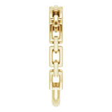 14K Yellow Chain Link Ring - 52078100P photo 4