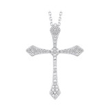 Gems One 14Kt White Gold Diamond (1/6Ctw) Pendant - PD30875-4WD photo