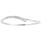 14K White 3/4 CTW Diamond Journey 6.5 Bracelet - 6545160001P photo 2