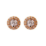 Gems One 14Kt Yellow Gold Diamond (1/6Ctw) Earring - ER30358-4YD photo