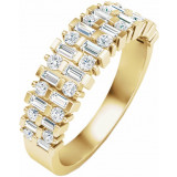 14K Yellow 3/4 CTW Diamond Anniversary Band - 653559600P photo