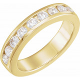 14K Yellow 1 CTW Diamond Anniversary Band - 60212207459P photo