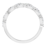 Platinum 1/3 CTW Diamond Anniversary Band - 123365603P photo 2