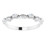 Platinum 1/3 CTW Diamond Anniversary Band - 123865603P photo 3