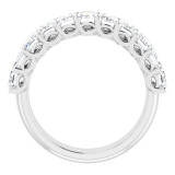 14K White 4 CTW Diamond Anniversary Band - 1239736060P photo 2