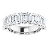 14K White 4 CTW Diamond Anniversary Band - 1239736060P photo 3