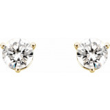 14K Yellow 1 1/2 CTW Diamond Earrings - 6623460059P photo 2