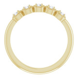 14K Yellow 1/4 CTW Diamond Anniversary Band - 124153601P photo 2