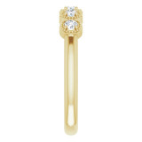 14K Yellow 1/4 CTW Diamond Anniversary Band - 124153601P photo 4