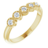 14K Yellow 1/4 CTW Diamond Anniversary Band - 124153601P photo