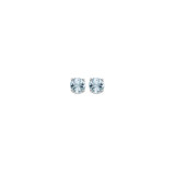 Gems One 14Kt White Gold Aquamarine (1/5 Ctw) Earring - EAR30-4W photo