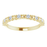 14K Yellow 1/4 CTW Diamond Anniversary Band - 123492601P photo 3