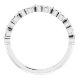 Platinum 3/8 CTW Diamond Anniversary Band - 123575603P photo 2