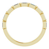 14K Yellow 1/4 CTW Diamond Anniversary Band - 123020601P photo 2