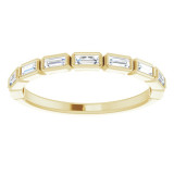 14K Yellow 1/4 CTW Diamond Anniversary Band - 123020601P photo 3