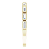 14K Yellow 1/4 CTW Diamond Anniversary Band - 123020601P photo 4