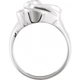 14K White 22 mm Freeform Ring - 551637281P photo 2