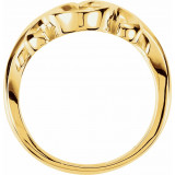 14K Yellow Freeform Ring - 547433036P photo 2