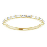 14K Yellow 1/5 CTW Diamond Anniversary Band - 1236006058P photo 3