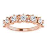 14K Rose 7/8 CTW Diamond Anniversary Band - 1241146034P photo 3