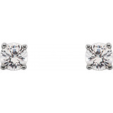 14K White 1/5 CTW Diamond Earrings - 65164370061P photo 2