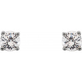 14K White 1/5 CTW Diamond Earrings - 65164370061P photo 2