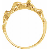 14K Yellow Freeform Ring - 51666297P photo 2