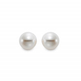 Mastaloni 14k Yellow Gold Cultured Pearl Stud Earrings photo