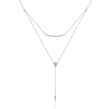 Gabriel & Co. 14k White Gold Kaslique Diamond Necklace - NK5806W45JJ photo