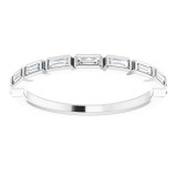 14K White 1/5 CTW Diamond Anniversary Band - 123020604P photo 3