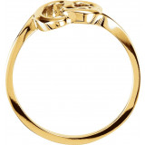 14K Yellow Freeform Remount Ring - 51536258P photo 2