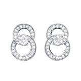 Gems One 10Kt White Gold Diamond (1/2Ctw) Earring - ER10386-1WD photo