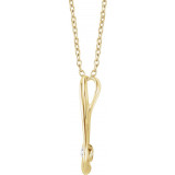 14K Yellow 1/6 CTW Diamond Infinity-Inspired 16-18 Necklace - 65272360001P photo 2