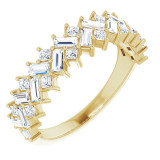 14K Yellow 9/10 CTW Diamond Anniversary Band - 123610601P photo