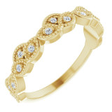 14K Yellow 1/8 CTW Diamond Anniversary Band - 123546601P photo