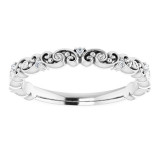 14K White .04 CTW Diamond Anniversary Band - 123283600P photo 3