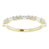 14K Yellow 3/8 CTW Diamond Anniversary Band - 123092601P photo 3