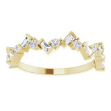 14K Yellow 1/3 CTW Diamond Anniversary Band - 123947601P photo 3