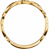 14K Yellow Stackable Ring - 51637102P photo 2