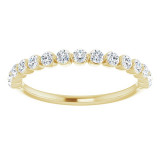 14K Yellow 1/2 CTW Diamond Anniversary Band - 123418605P photo 3