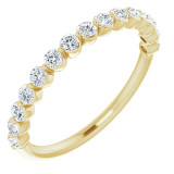 14K Yellow 1/2 CTW Diamond Anniversary Band - 123418605P photo