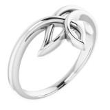 14K White Freeform Ring - 51988101P photo