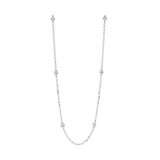 Gems One 14Kt White Gold Diamond (1Ctw) Necklace - NK10019-4WF photo