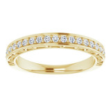 14K Yellow 1/3 CTW Diamond Anniversary Band - 123998601P photo 3