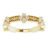 14K Yellow 1/6 CTW Diamond Anniversary Band - 123661601P photo 3